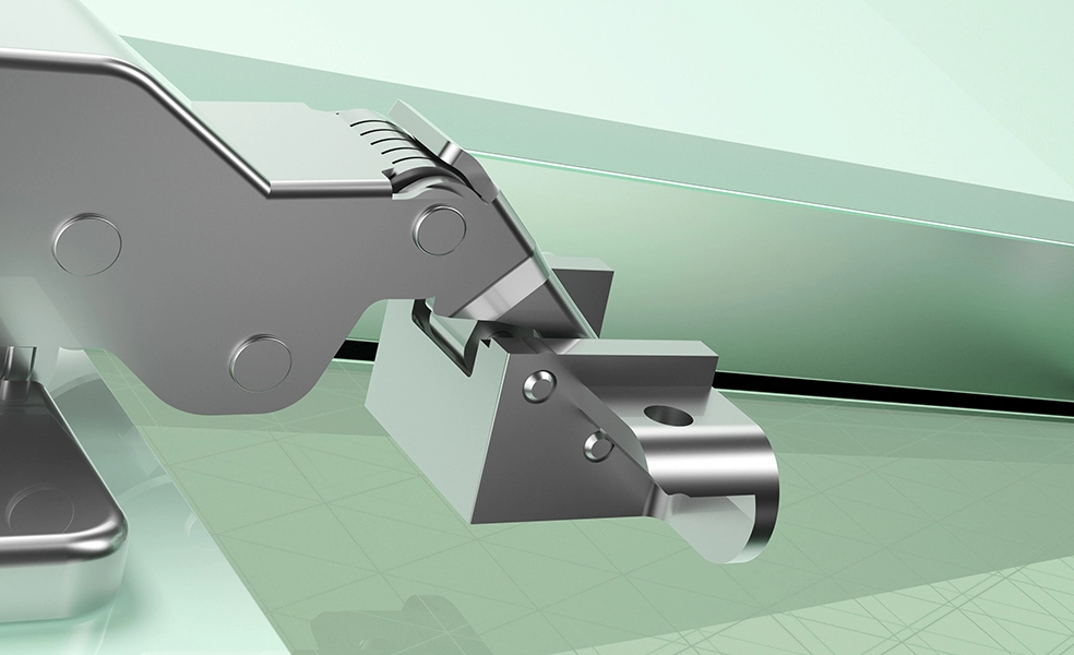 Bản lề khung nhôm